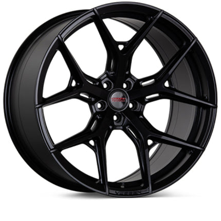 Vossen HF5 - 20x12 - ET45 - 5x120.65 - 70.3 - Super Deep - SB - Satin Black Wheel