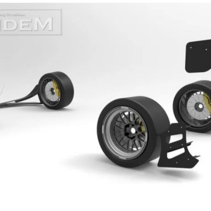 GReddy 2012+ Scion FR-S Pandem Wide Body V3.5 Rear Canards