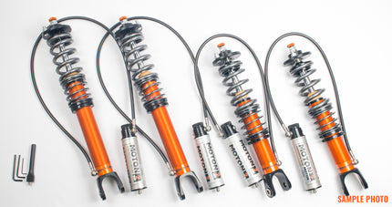 Moton 2-Way Clubsport Coilovers Porsche 993 Carrera 2/4 (Incl Springs + Rear Droplink)