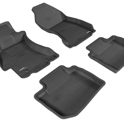 3D MAXpider 15-21 Subaru WRX / WRX STI Kagu Black Full Set