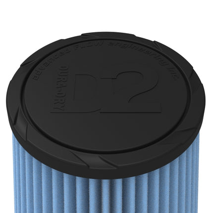 aFe POWER Universal Clamp-On Air Filter w/ D2 Dura-Dry Media - 4.5in F x 7in B x 4.75in T x 7in H