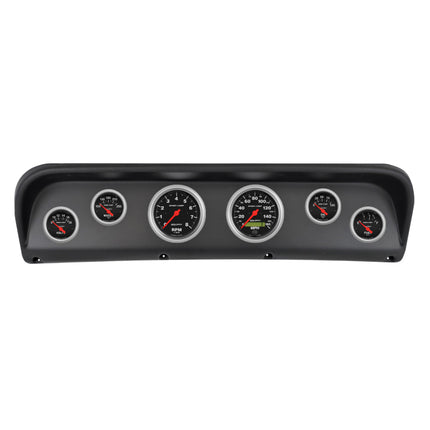 Autometer Sport-Comp Direct Fit Dash Kit 67-72 Ford F100 (2 x 3-3/8in. / 4 x 2-1/16in.)