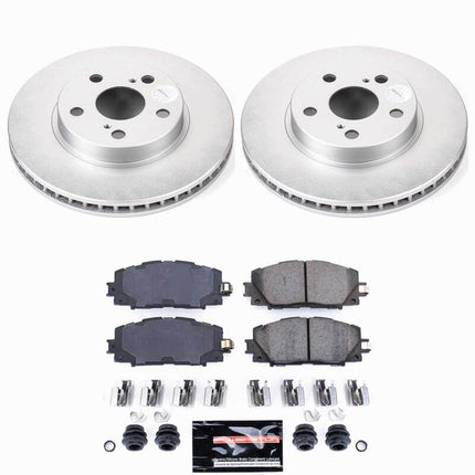 Power Stop 11-17 Lexus CT200h Front Z23 Coated Brake Kit