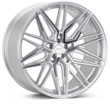 Vossen HF-7 22x10 - 5x120 - ET32 - Deep Face SUV - 72.56 - Silver Polished Wheel