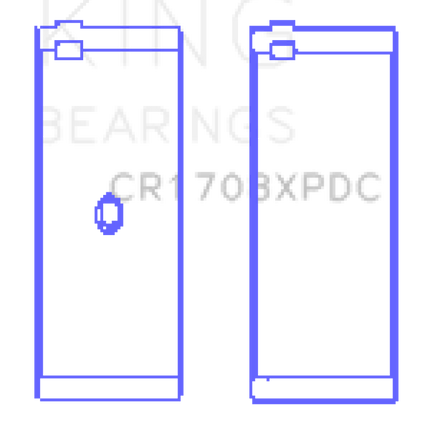 King Engine Bearings Chevrolet Custom Coated Performance Rod Bearing Single