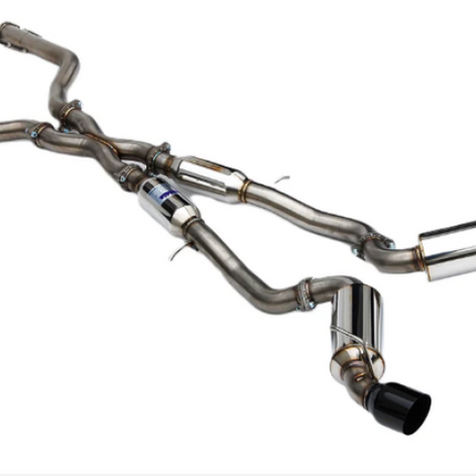 Invidia 2022+ Nissan Z 70mm N1 Cat Back Exhaust - Black Tips