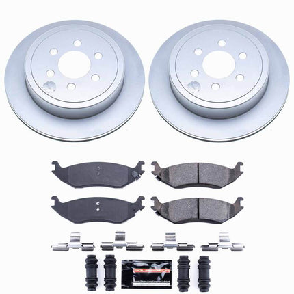 Power Stop 2003 Dodge Durango Rear Z23 Coated Brake Kit
