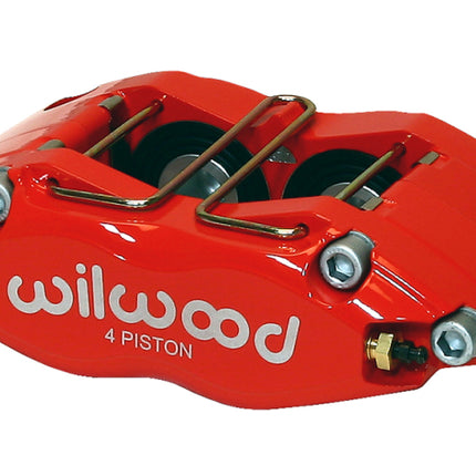 Wilwood Caliper-Dynapro Radial-Red 1.38in Pistons .81in Disc
