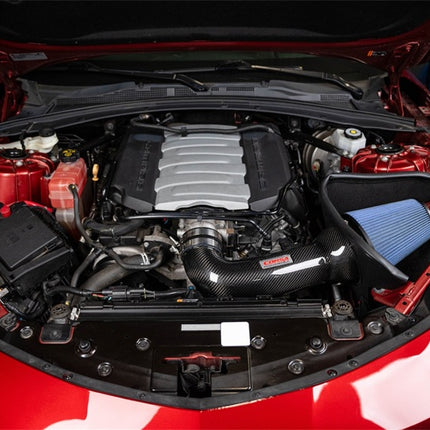 Corsa 16-24 Chevrolet Camaro SS 6.2L V8 Carbon Fiber Open Element Air Intake - Oiled