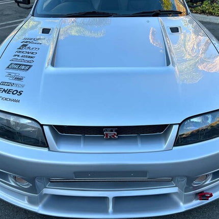 GReddy DRY CARBON 400R TYPE HOOD R33