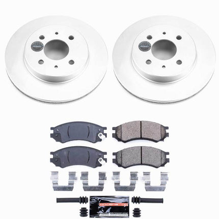 Power Stop 91-92 Saturn SC Front Z23 Coated Brake Kit