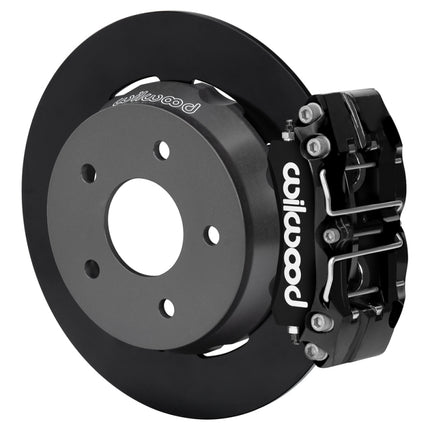 Wilwood 22-24 Polaris RZR Turbo/ Pro R 5-Lug Rear Big Brake Kit - Black Powder Coat