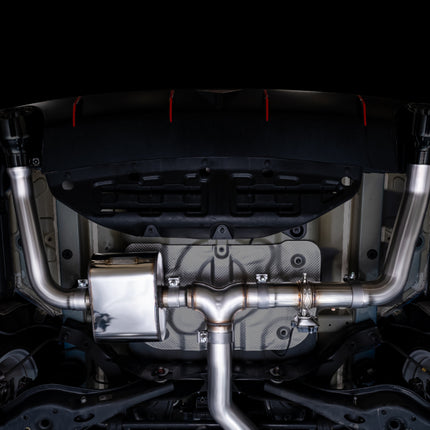 AWE Tuning 22-26 Hyundai Elantra N SwitchPath Cat-Back Exhaust - Diamond Black Tips