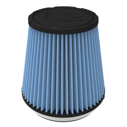 aFe POWER Universal Clamp-On Air Filter w/ D2 Dura-Dry Media - 6in F x 7.5in B x 5.5in T x 7in H