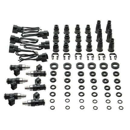 DeatschWerks Universal 6 Cylinder Import Injector Kit - Set of Six 2400cc Injectors