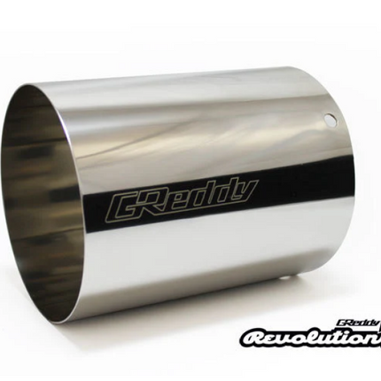 GReddy SS Tip (115mm Dia/170mm Length) for Universal 3in Revolution RS Muffler