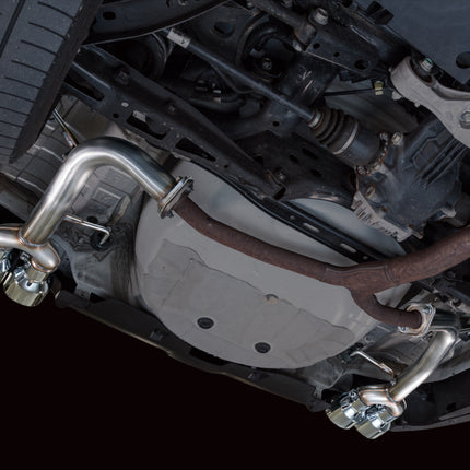 AWE Tuning 22-25 Subaru VB WRX Track Edition Axle-Back Exhaust - Chrome Silver Tips