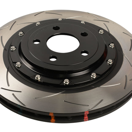 DBA 24-26 Ford Mustang (390mm Front Rotor) Rear 5000 Series Slotted Rotor (w/Black Hat)