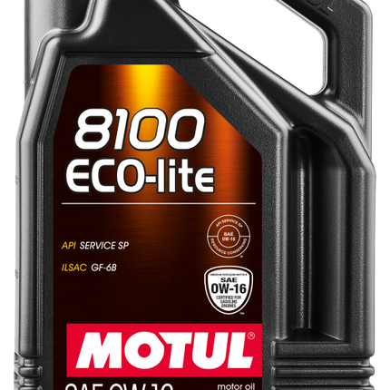 Motul 5L Synthetic Engine Oil 8100 X-Clean 0W16