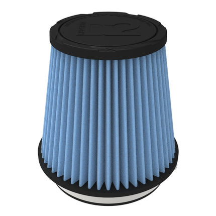 aFe POWER Universal Clamp-On Air Filter w/ D2 Dura-Dry Media - 5in F x 6.5in B x 4.75in T x 6in H