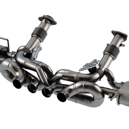 Borla 23-26 Chevrolet Corvette C8 Z06 5.5L V8 AT 3in ATAK Exhaust (Reuse OE Tips)