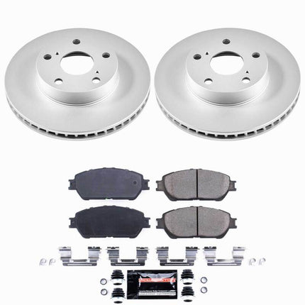 Power Stop 05-15 Toyota Tacoma Front Z23 Coated Brake Kit