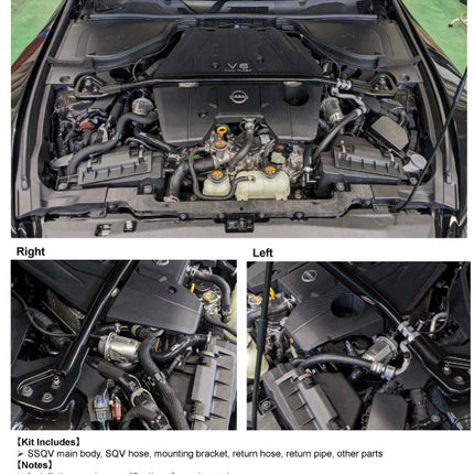 HKS SUPER SQV4 RETURN KIT PLUS RZ34 VR30DDTT