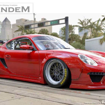 GReddy 05-08 Porsche Cayman (987.1) Rocket Bunny Full Wide-Body Aero Kit w/o Wing