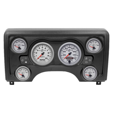 Autometer Ultra-Lite II Direct Fit Dash Kit 97-06 Jeep TJ (2 x 3-3/8in. / 4 x 2-1/16in.)
