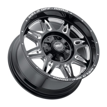 Weld Cheyenne W132 Series 22x9 / 6x135 BP / 5.00 BS - Gloss BLK MIL