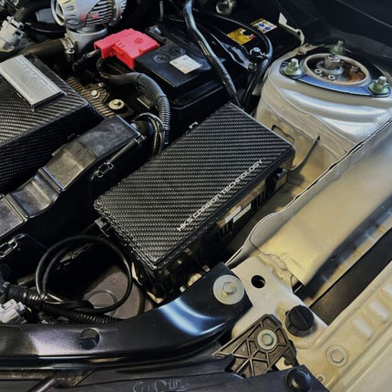 HKS DRY CARBON FUSE BOX COVER FK8