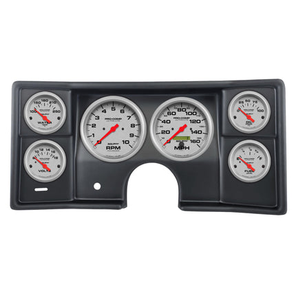 Autometer Ultra-Lite Direct Fit Dash Kit 78-81 Malibu / El Camino / Montecarlo (2 x 5in/4 x 2-5/8in)