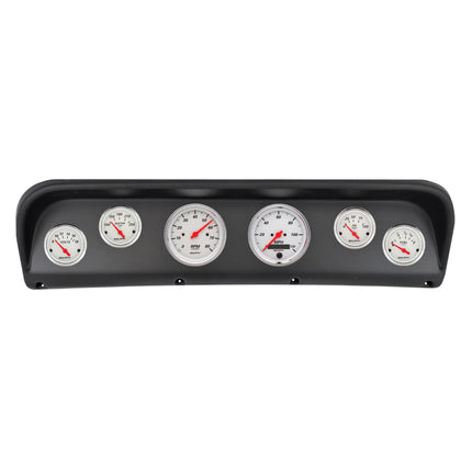 Autometer Arctic White Direct Fit Dash Kit 67-72 Ford F100 (2 x 3-3/8in. / 4 x 2-1/16in.)