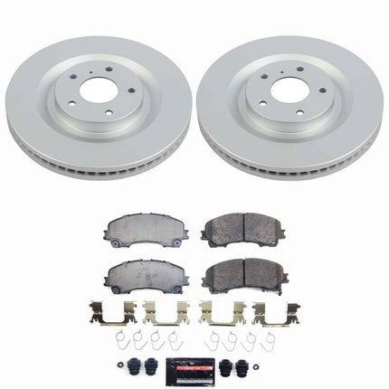 Power Stop 19-25 Infiniti QX50 Front Z23 Coated Brake Kit