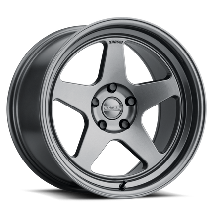 Kansei K12GM KNP 15x7in / 4x114.3 BP / 25mm Offset / 73.1mm Bore - Gloss Gunmetal