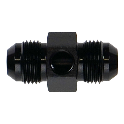 DeatschWerks 8AN Male Flare Gauge Adapter with 1/8in Gauge Port