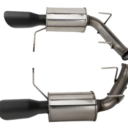 Roush 11-14 Mustang V6 Black Tip Axle Back Exhaust