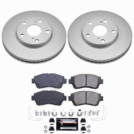 Power Stop 92-96 Lexus ES300 Front Z23 Coated Brake Kit