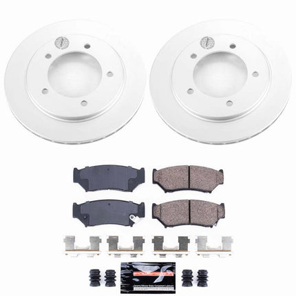 Power Stop 00-04 Chevrolet Tracker Front Z23 Coated Brake Kit