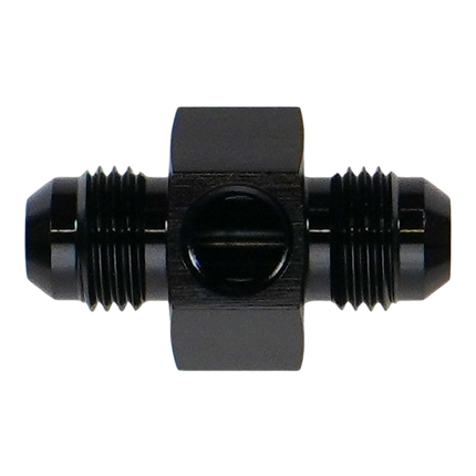 DeatschWerks 6AN Male Flare Gauge Adapter with 1/8in NPT Gauge Port