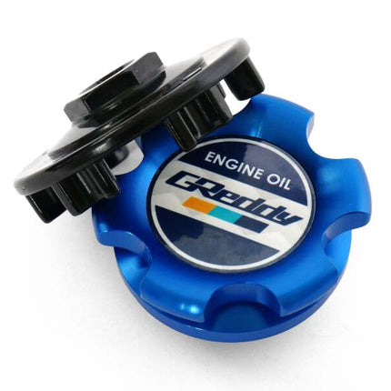 GReddy Type-B Oil Filler Cap Mazda M35-P4.0 - Blue
