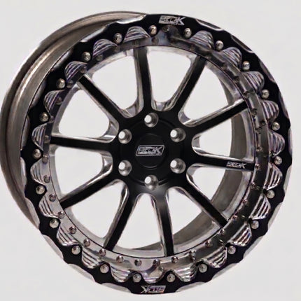 Belak 17x10.5 / 8.25in BS / 6x135mm BP / Low Pad / Series 4 -Beadlock Wheel