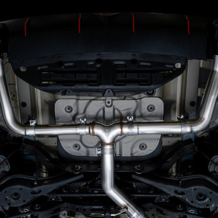 AWE Tuning 22-26 Hyundai Elantra N Track Edition Cat-Back Exhaust - Diamond Black Tips