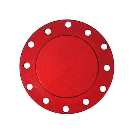 NRG Horn Delete Plate Flush 70x6in / 74x6 PCD pattern - Red
