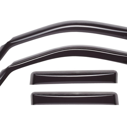WeatherTech 15-21 Subaru WRX/WRX Sti Sedan Front & Rear Side Window Deflectors - DarkTint