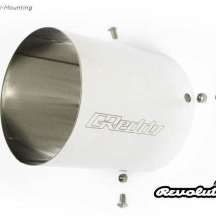 GReddy Universal 3in Revolution RS Muffler SS Tip - 115mm Dia / 185mm Length