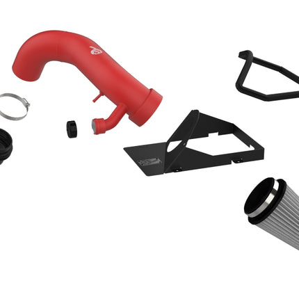 aFe Rapid 15-21 VW GTI L4 2.0L Induction Red Edition Cold Air Intake System w/ Pro DRY S Filter