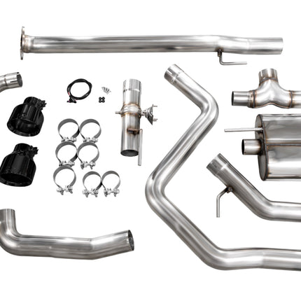 AWE Tuning 22-26 Hyundai Elantra N SwitchPath Cat-Back Exhaust - Diamond Black Tips