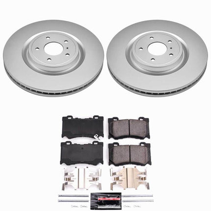Power Stop 09-13 Infiniti FX50 Front Z23 Coated Brake Kit