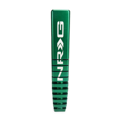 NRG Shift Knob - 20 Year Anniversary Weighted Square Heat Sink Tall - Green